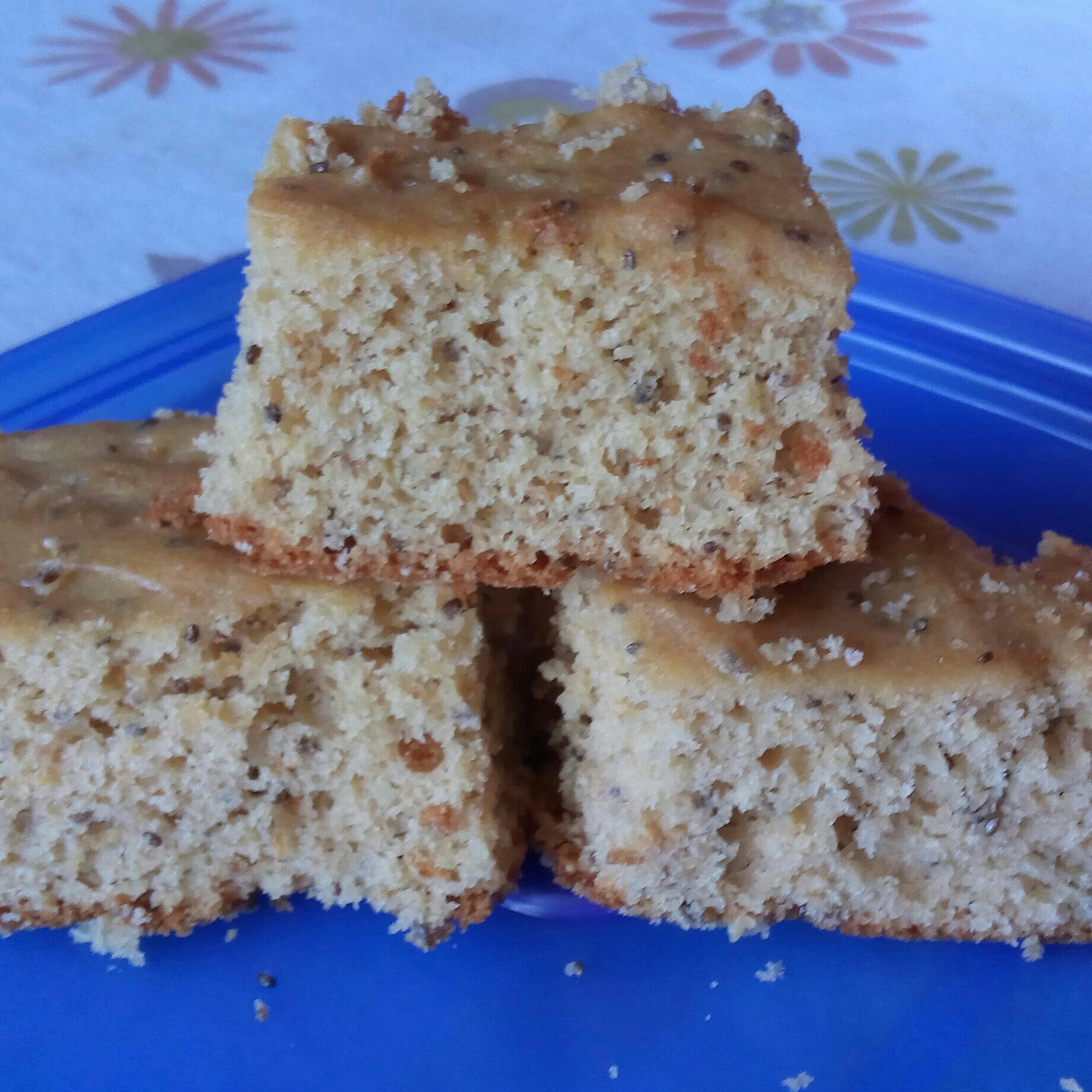 Bolo de farinha de jatobá