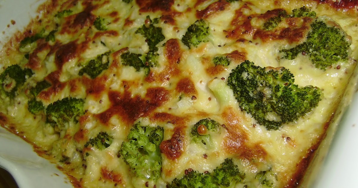 brócolis com queijo