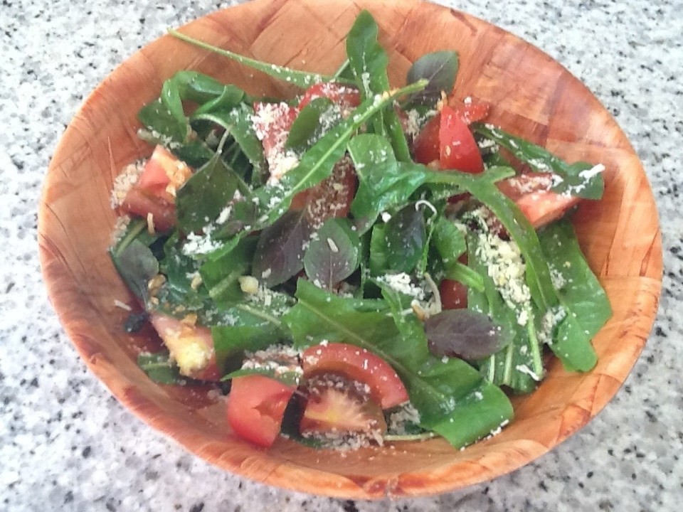 Salada de almeirão