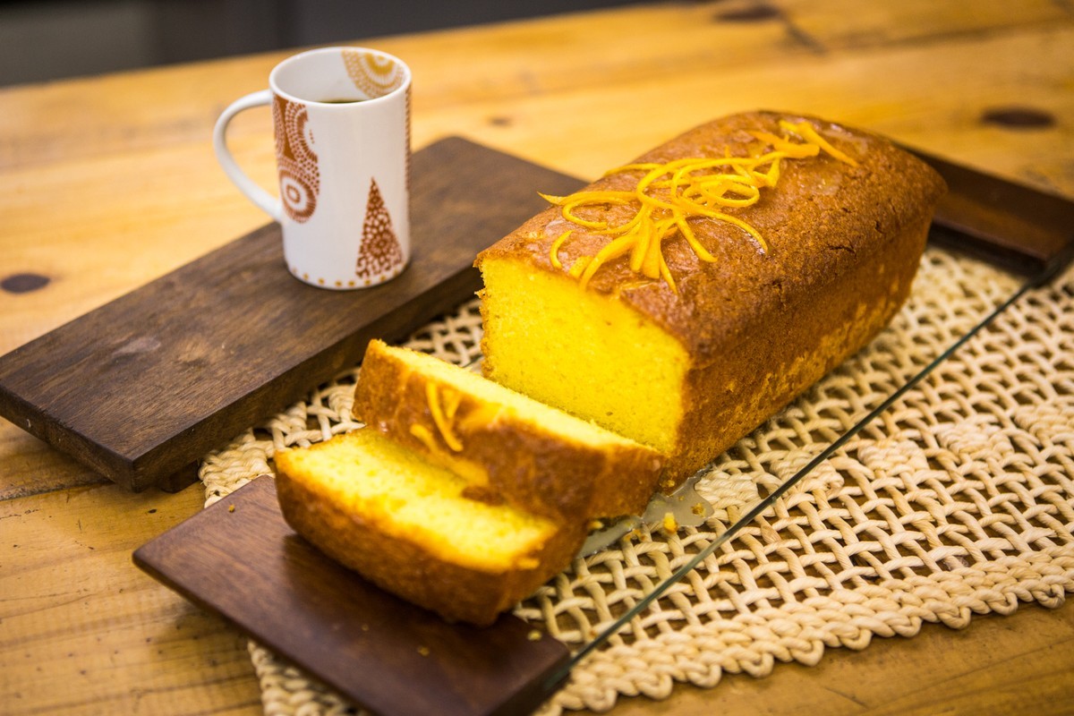 Bolo de laranja fofinho