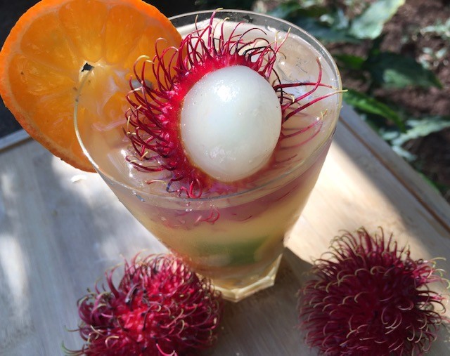 receita de caipirinha com rambutan